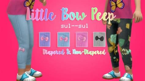Sulsul Sims Little ‘bow Peep Sims 4 Downloads Check More At