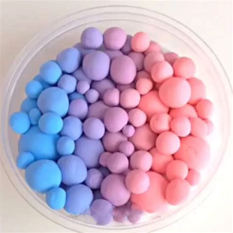 60ml Fluffy Color Mixing Cloud Slime Putty Scented Stress Kids Soft