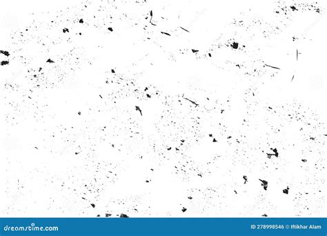 Abstract Grain And Dust Grunge Effect Vector Grainy Surface Texture