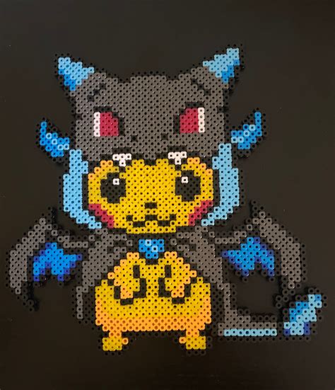 Pixel Art Perler Beads Pikachu Costume Perler Beads Pikachu The Best