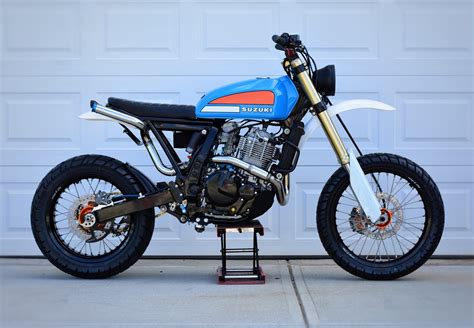 Suzuki dr 650 (s / se, r / re, rs / rse): Retro-Scrambler: Suzuki DR650 by Parr Motorcycles - BikeBound