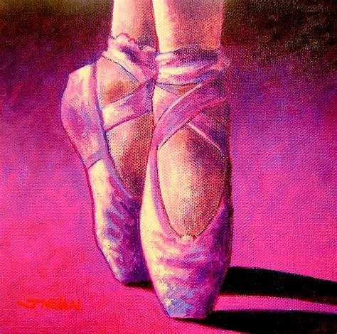 Ballet Shoes Ii Painting By John Nolan Fine Art America