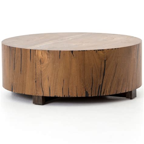 Get 38 Round Natural Wood Coffee Tables