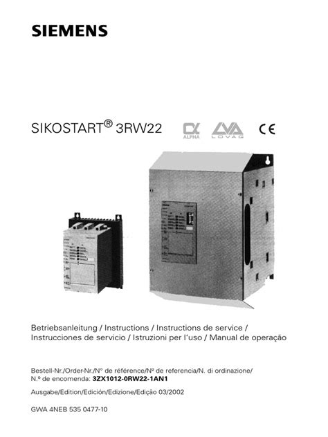 As an example let's examine the electrical characteristics of a 15 kw/20 hp 1800 rpm motor. siemen solid state starter old version.pdf | Relay | High ...