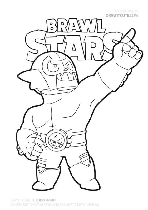 Pin On Brawl Stars Coloring Pages