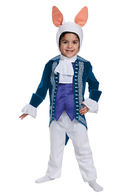 Toddler White Rabbit Deluxe Costume