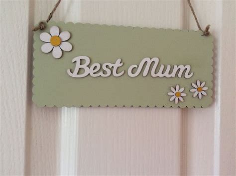 Shop our curated collection of gifts at not on the high street. Mother's Day gift, Best Mum Plaque, Home Decor ...