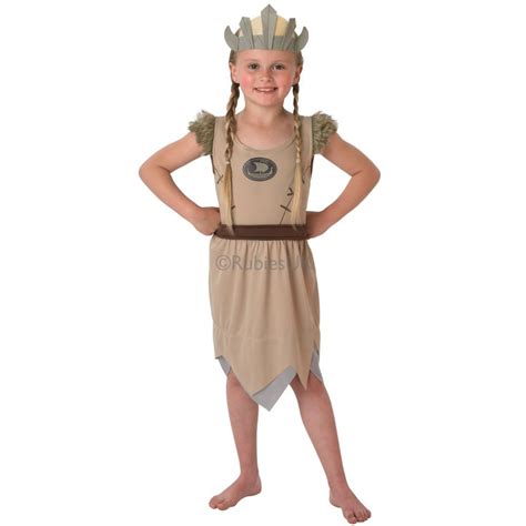 Viking Girl Fancy Dress Costume