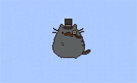 Pusheen Pixel Art Forge Fabric Projects Minecraft