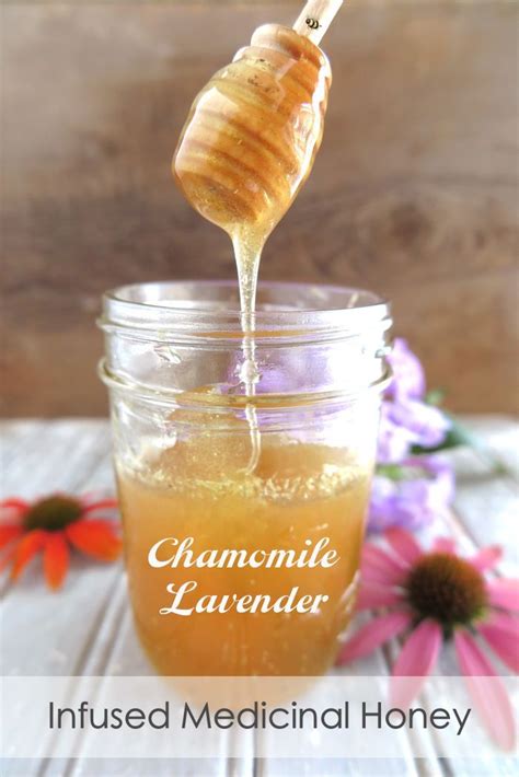 Chamomile And Lavender Infused Medicinal Honey Paleo AIP A