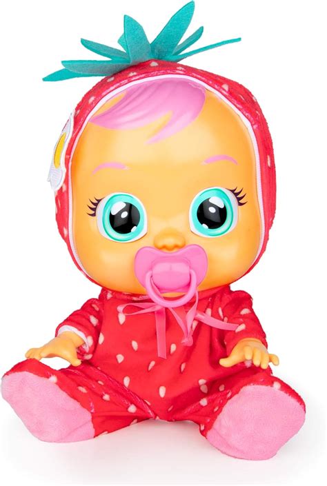 Cry Babies Tutti Frutti Strawberry Ella Interactive Doll