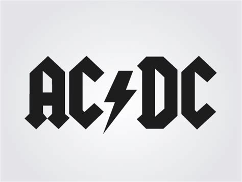 Acdc Band Vector Logo Free Vector Logo Template