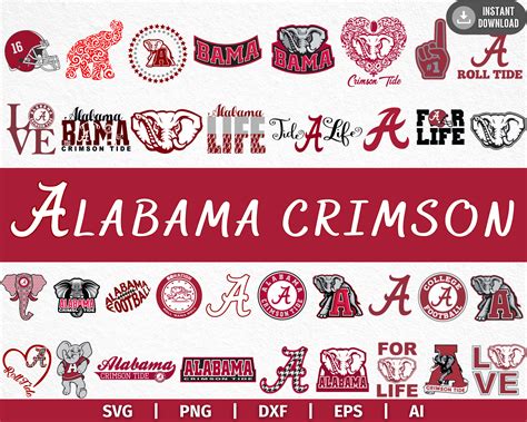 Alabama Svg Alabama Png Alabama Sweatshirt Crimson Tide - Etsy