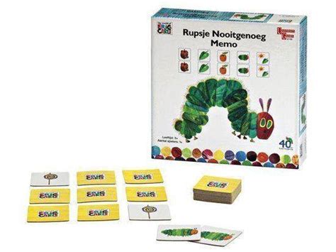 Rupsje, rupsje nooitgenoeg rupsje, rupsje nooitgenoeg wat eet jij, dat is de vraag. bol.com | Rupsje Nooitgenoeg - Memo | 0794764021660 | Boeken