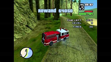 Gta San Andreas Sidemission Quick Firefighter Reward Fireproof