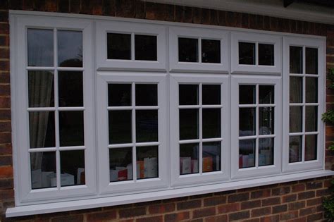 White Upvc Casement Kommerling Window With Astragal Glazing Bars