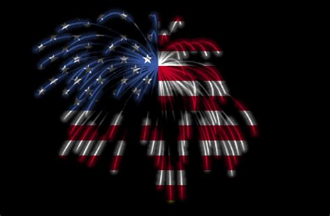 Happy 4th Of July The American Flag In Fireworks Flickr Photo Sharing
