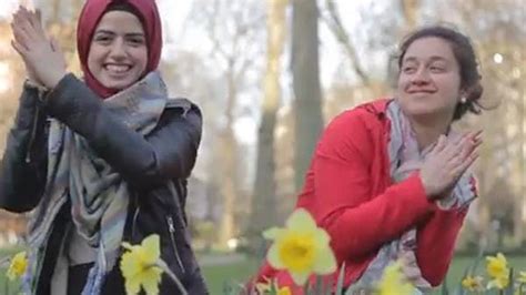 video happy british muslims rock out to pharrell williams al arabiya english