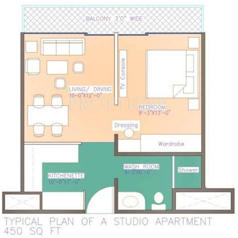 Check spelling or type a new query. 450 sq ft 1 BHK Floor Plan Image - Cosmic Structures ...