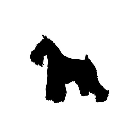 Miniature Schnauzer Scottish Terrier English Mastiff Clip Art Silhouette Png Download