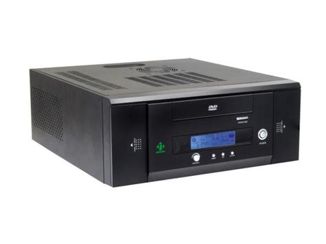 Direct touch passive cpu cooler. nMEDIAPC Black Steel HTPC 100BA Micro ATX Media Center ...