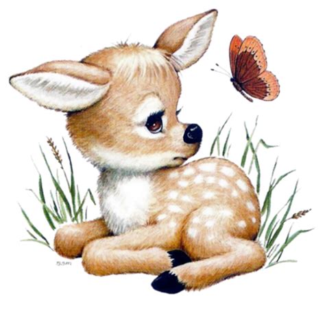 Printable Deer Ruth Morehead Baby Animal Drawings Cute Drawings