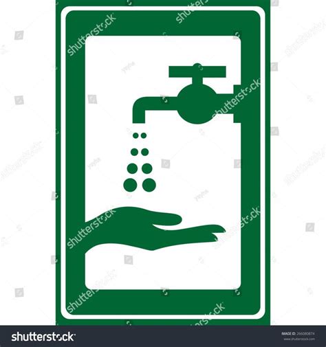 Vector please wash your hands sign (please wash your hands icon, please wash your hands symbol ...