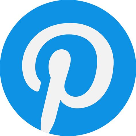 Pinterest logo PNG transparent image download, size: 994x994px