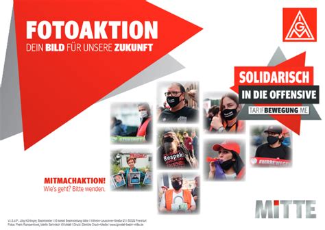 15.05.2020 die tarifvertragsparteien stellen die finanzierung des individuellen anspruchs nach § 14 tv flexü bis zu einer quote von 2,5 % sicher. Fotoaktion zur Tarifrunde Metall- und Elektroindustrie ...