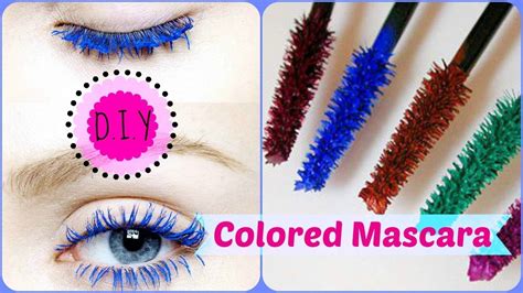 Diy Colored Mascara How To Make Your Own Color Mascara At Home