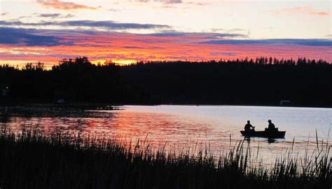 Hauser lake village was incorporated may 12, 1947. Fishing at sunset on Hauser Lake, Idaho. | Lake, Natural ...