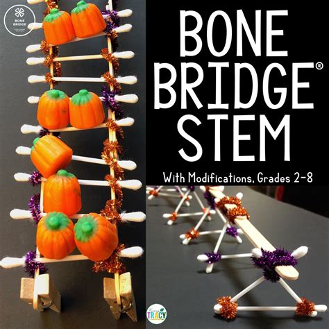 Bone Bridge® Halloween Stem Challenge Activity Classful