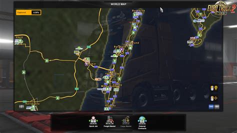 Euro Truck Simulator Map Mod Heatopec