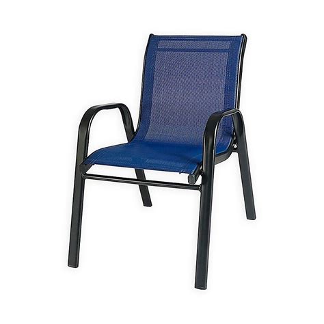 Kids Sling Chair In Blue In 2020 Chair Outdoor Chairs Outdoor Furniture