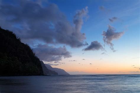Na Pali Coast Sunset Kauai Hawaii Pictures