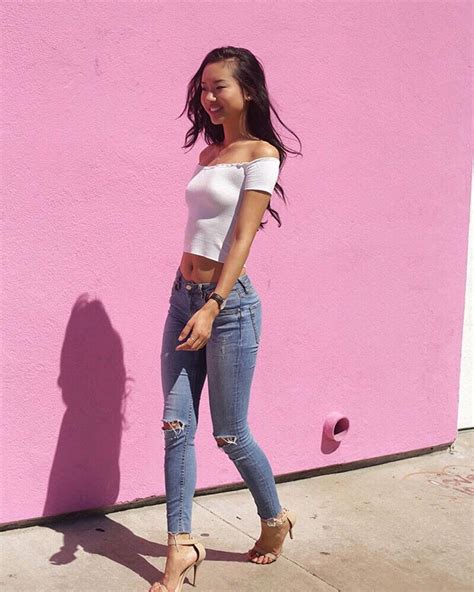 Alina Li Tight Jeans Ripped Jean Skinny Jeans Well Dressed Summer