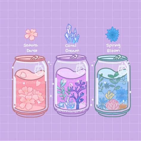 Dream Drinks Sticker Pastel Stickers Kawaii Stickers ... If you're in search of the best cute japanese wallpaper, you've come to the right place.