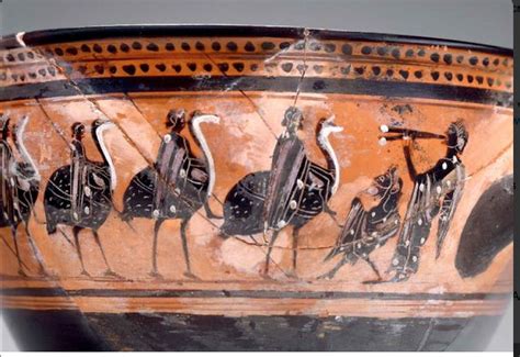 Greek Archaic Period about 520–510 B.C.Now, stay on the beat, guys
