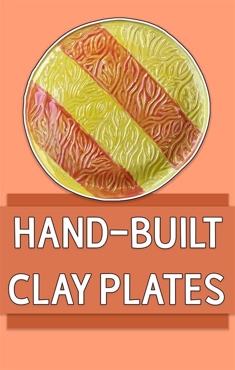 Hand Built Clay Plates Building With Soft Clay Slabs