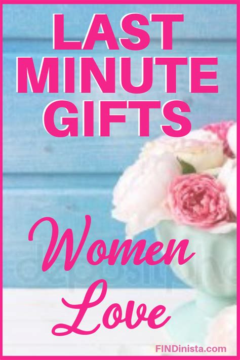 Maybe you would like to learn more about one of these? Last Minute Gift Ideas for Her | Quick birthday gifts ...