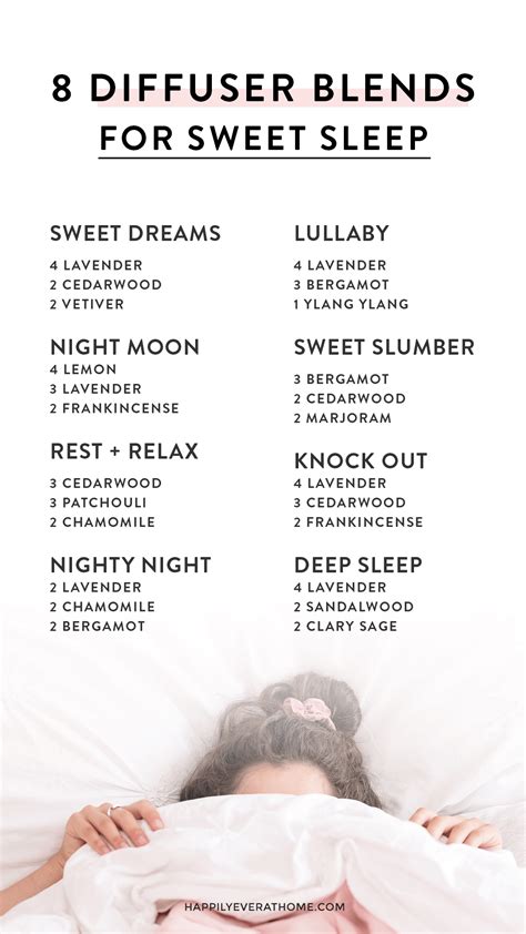 The Perfect Bedtime Diffuser Blends Using Essential Oils For Sleep