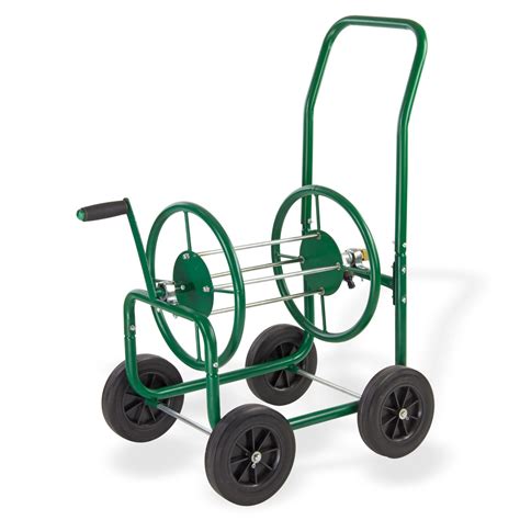 Streugeräte & schlauchwagen für ihren garten. Metall Schlauchaufroller XL SW90 Garten-Schlauchwagen 1/2 ...