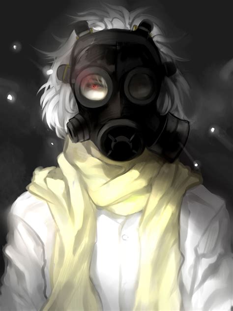 Pinterest Gas Mask Art Masks Art Anime Gas Mask Gamer Pics Novela
