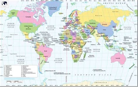 Free Printable World Map With Longitude And Latitude In Pdf Artofit