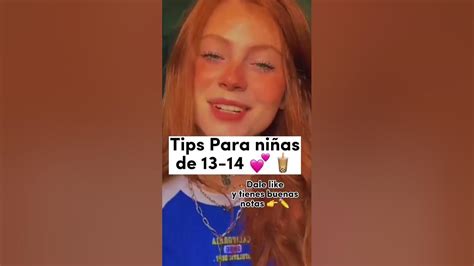 tips para niñas de 13 14 años 🍄 youtube