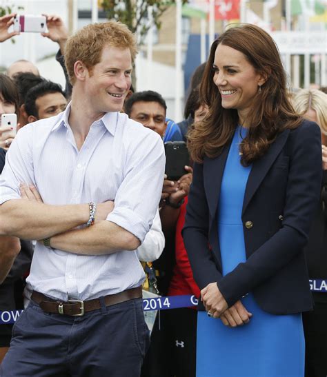 Kate Middleton And Prince Harry S Cutest Pictures Together Popsugar Celebrity