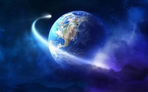 Planet Earth Wallpapers HD - WallpaperSafari