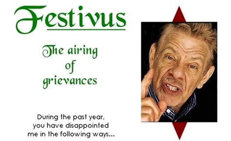 George, festivus is your heritage! Frank Costanza | Seinfeld!! | Pinterest