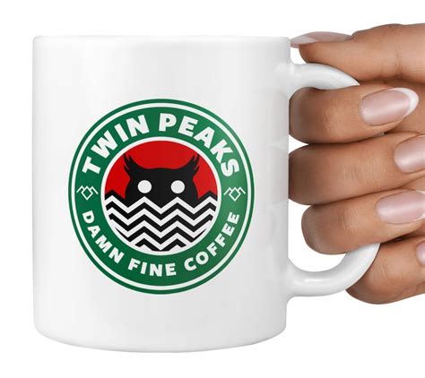 Twin Peaks Inspired Mug Novelty Twin Peaks Damn Fine Coffee Etsy