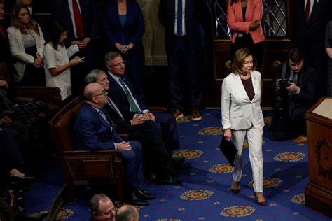 Nancy Pelosi First Woman To Serve As Speaker Of The Us House Steps